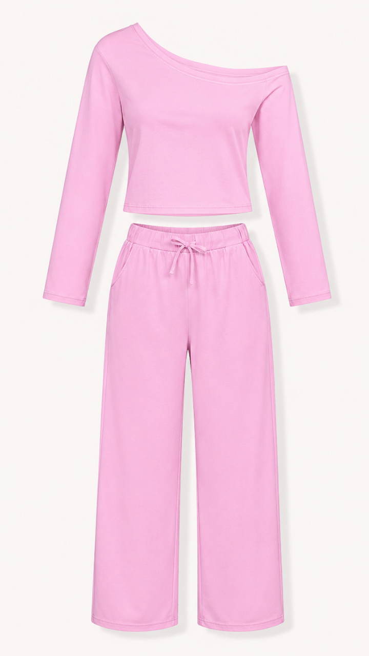 Pink cozy set