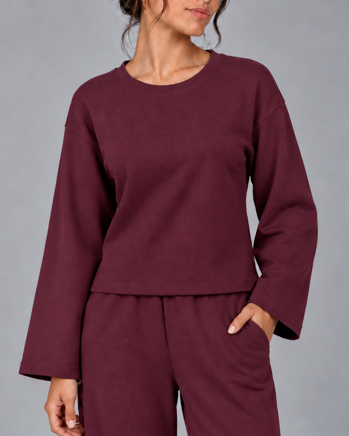 Burgundy Ease Set